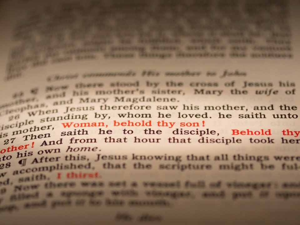Third word john 19 26-27