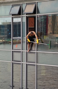 Building wall window