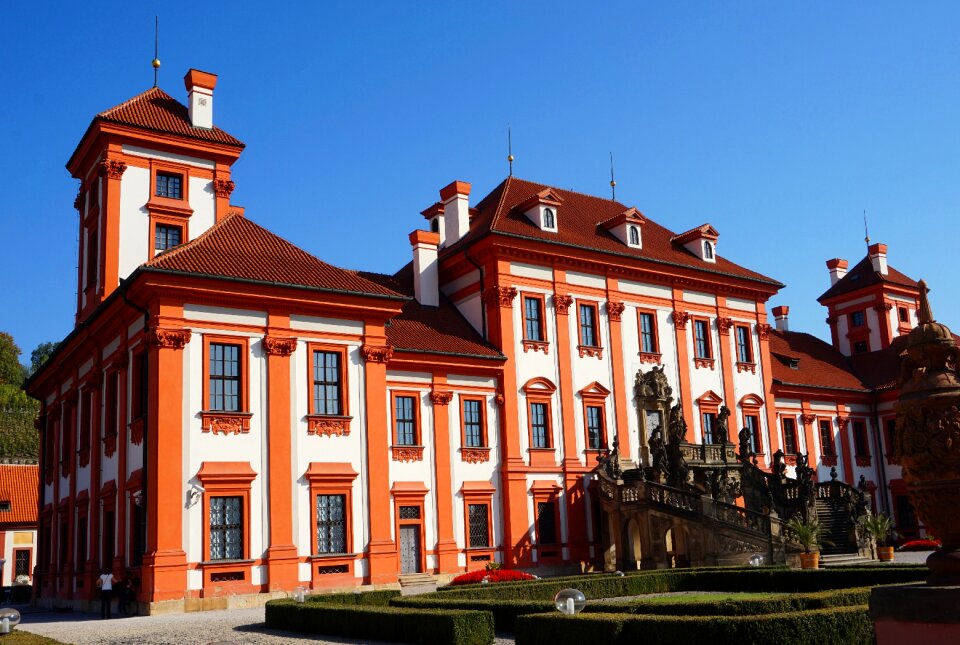 Architecture palace building