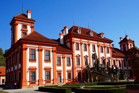Architecture palace building