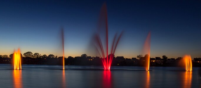 Silkeborg water red photo