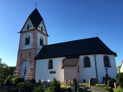 Cemetery chapel cemetery church photo