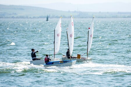 Yacht regatta race
