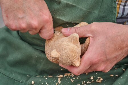 Sculpture figure carving photo