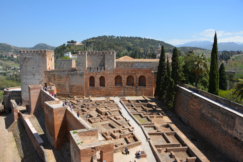 Alhambra alcazaba palace