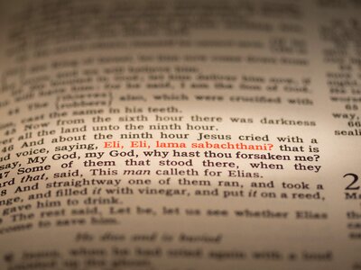 Fourth word matthew 27 46