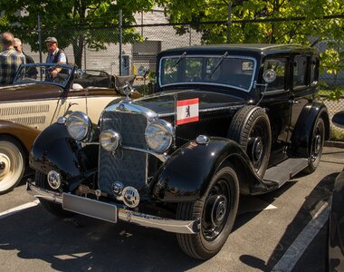 Classic mercedes benz restored
