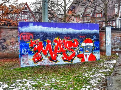 Graffiti xmas Free photos