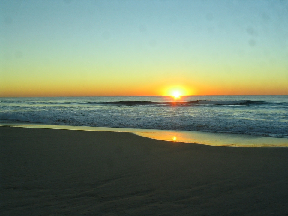 Beach seascape sky