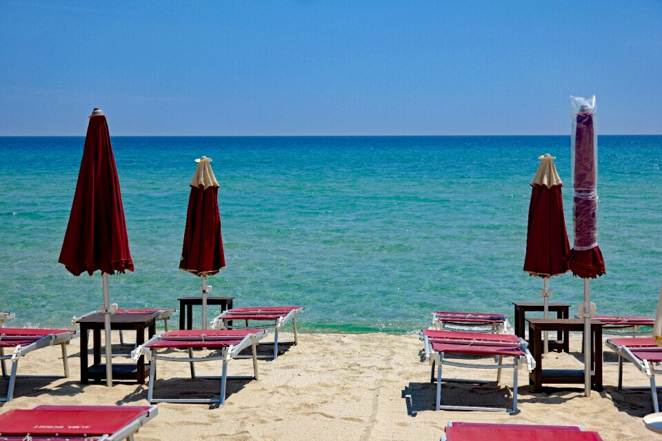 Sun lounger sun loungers sky