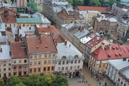 Old town city centre architecture photo