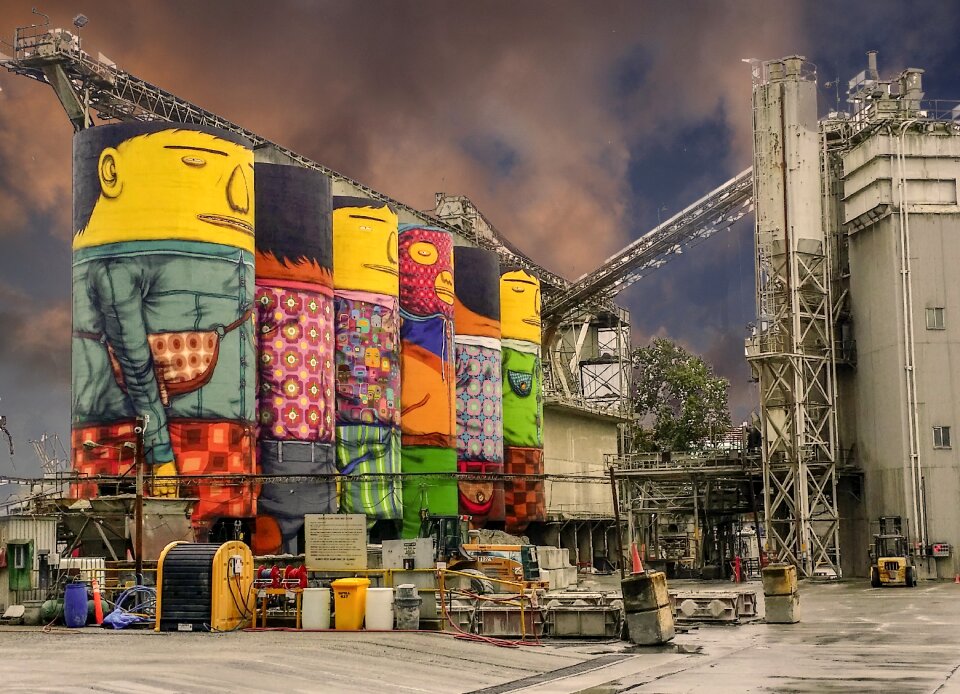 Factory plant construction