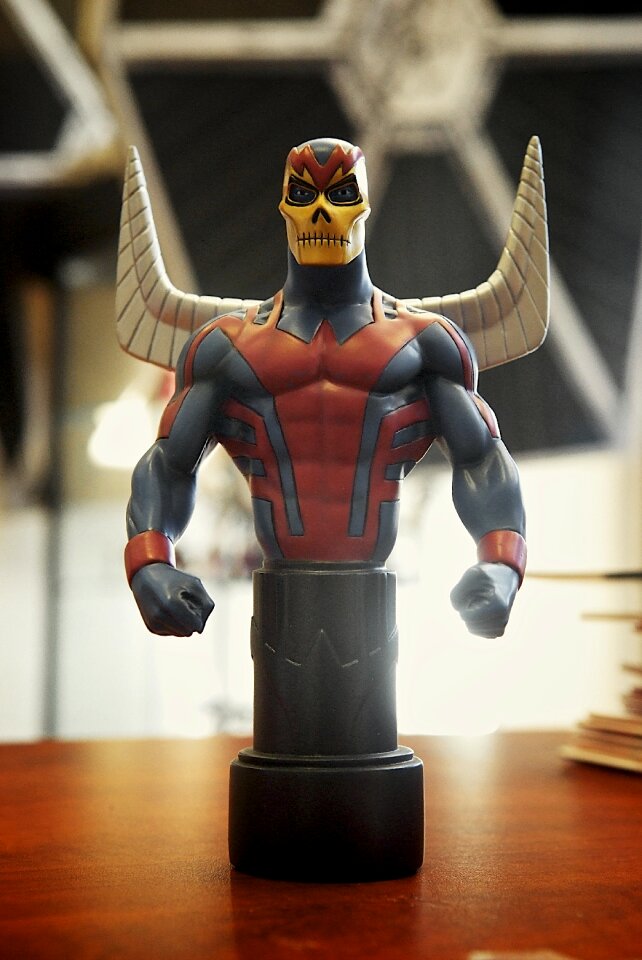 Collectible superhero