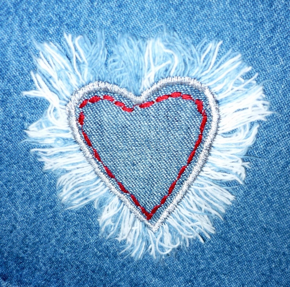 Love design textile
