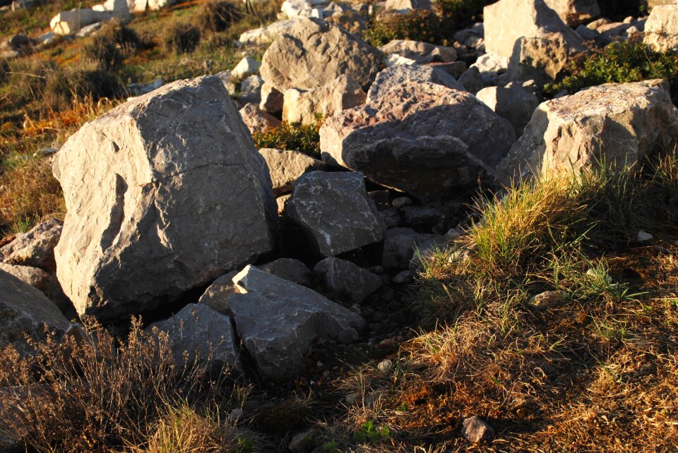 Dry summer rock gardens photo