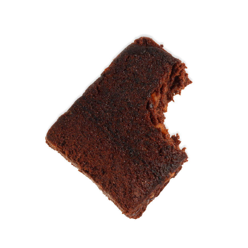 Homemade brown dessert