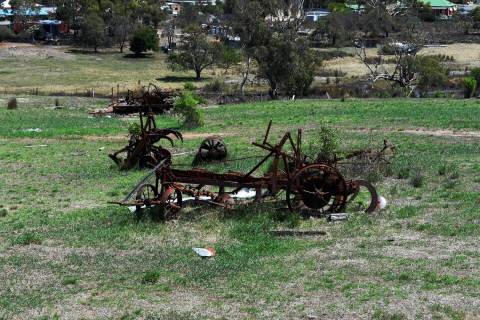 Rust countryside landscape