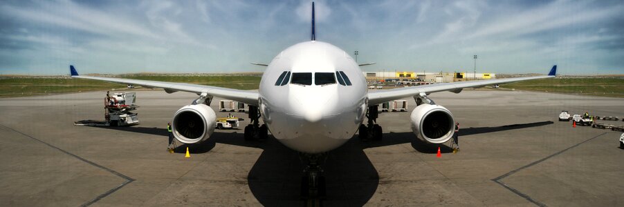 Aircraft travel transport photo