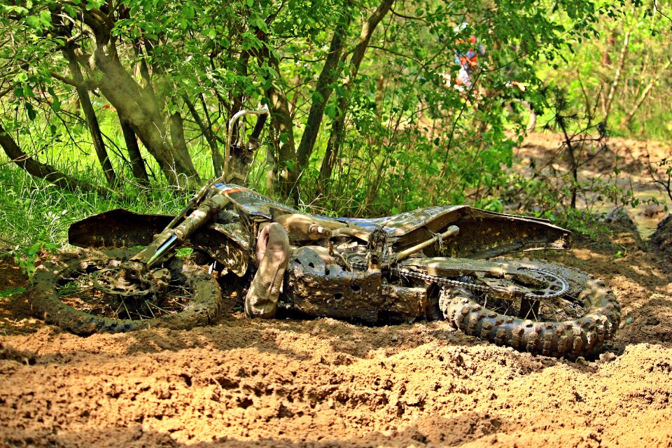 Motorsport cross motocross ride