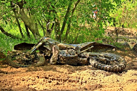 Motorsport cross motocross ride
