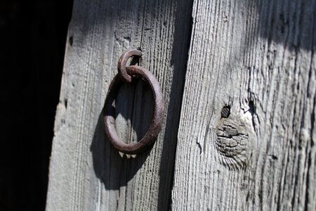Wood the door wooden
