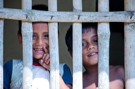 Boy's happy smile
