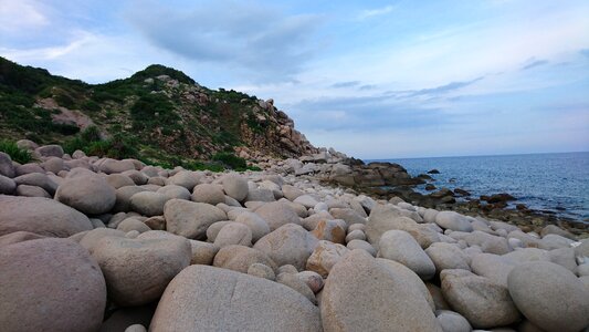 Landmark rock sea