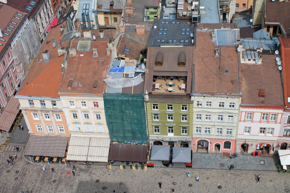 Old town city centre travel