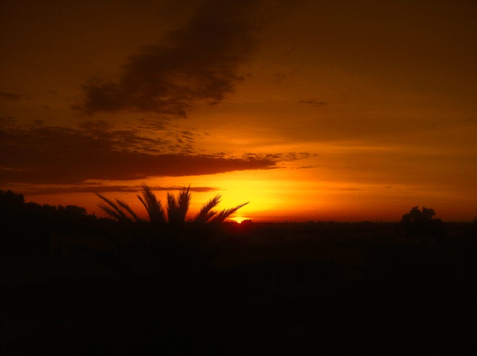 Sky landscape colors