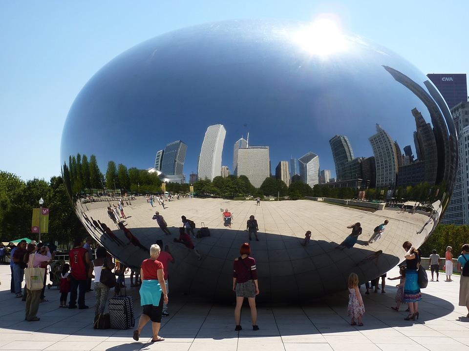 Cloud gate sculpture sculpture city