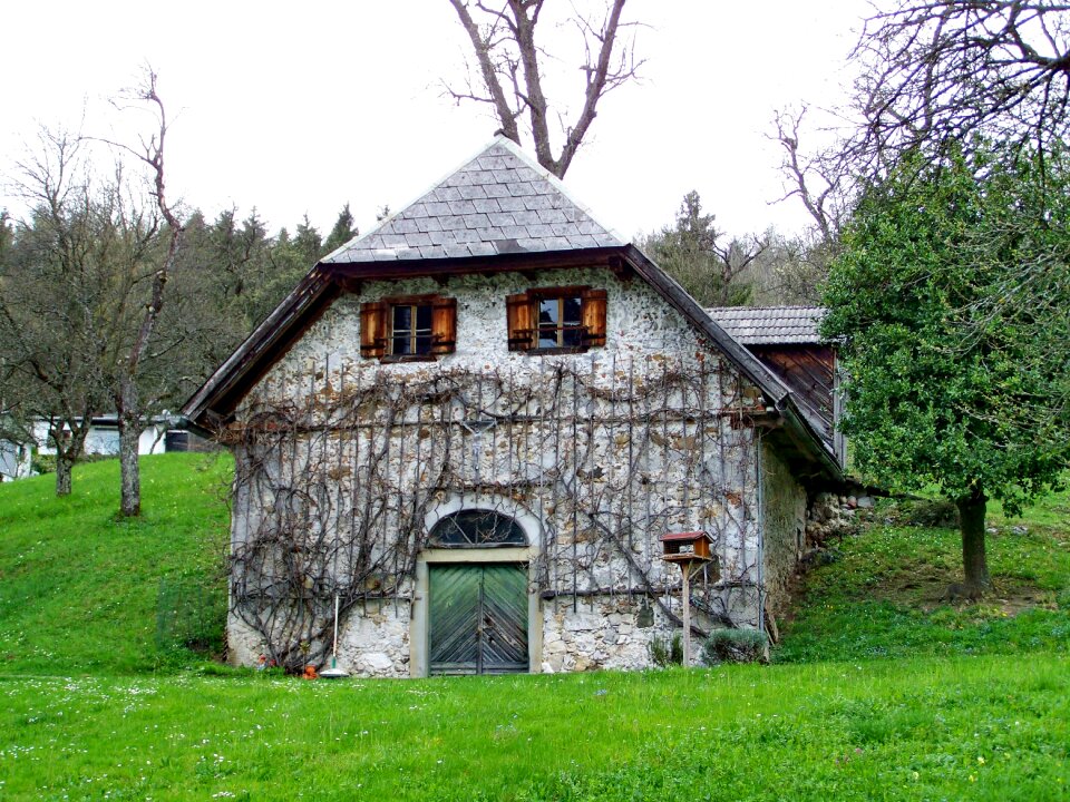 Stone house building old building