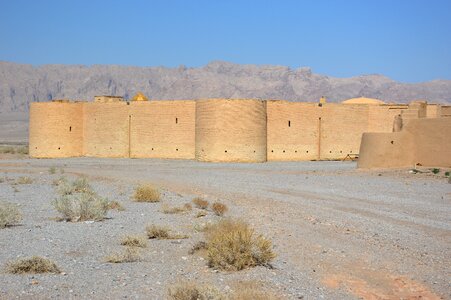 Desert caravanserai heiss photo