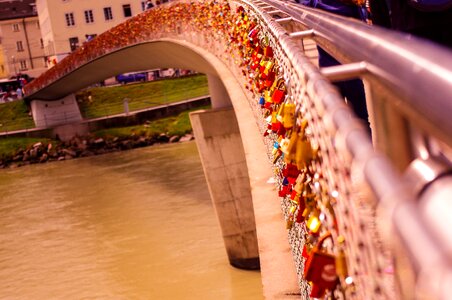 Austria padlock bridge