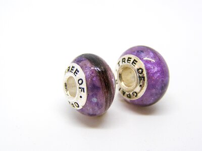 Lock of hair pandora bracelet