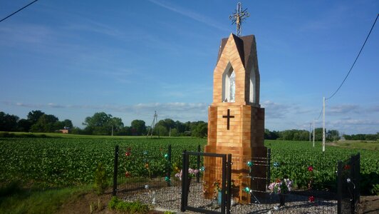 Sacred landscape cross