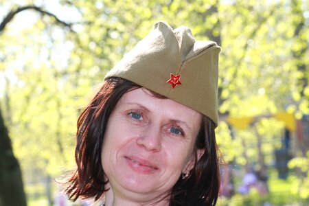Holiday russia military uniform