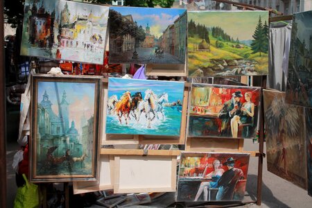 Vernissage street ukraine