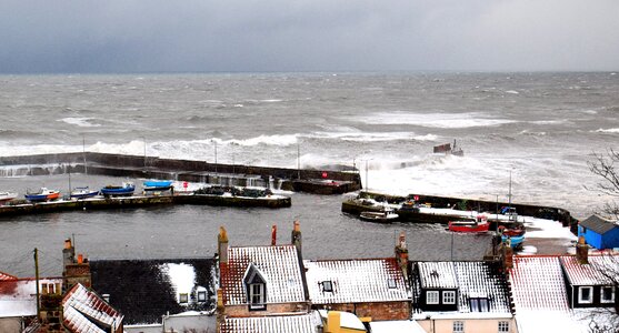 East neuk st monans storm