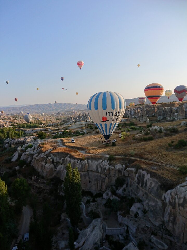 Valley goreme sunrise