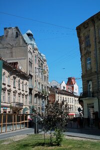 Hnatiuk street old town architecture