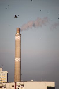 Dig heat and power plant industrial plant photo