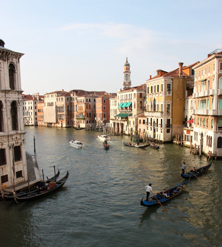 Gondola italy boats
