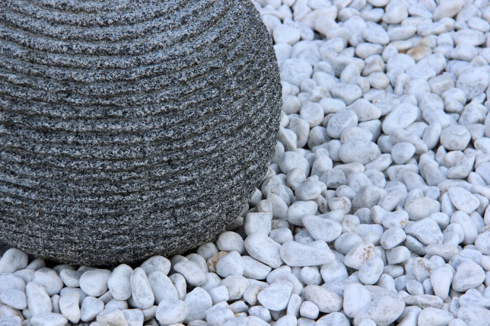 Rest white gravel steinchen
