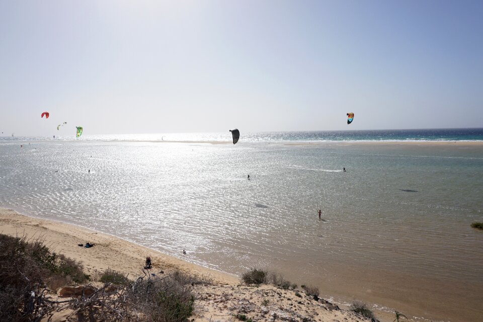 Canary islands beach sea photo