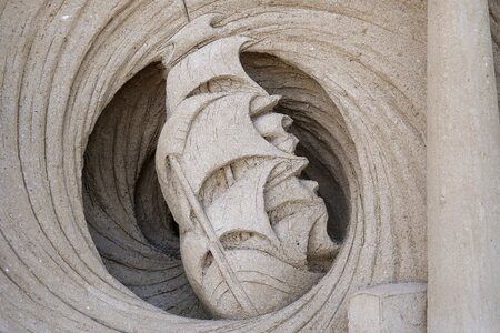 Sculpture sandburg sandworld