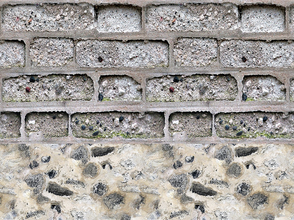 Bricked background stone