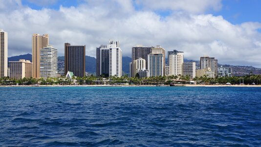 Ocean scenic downtown