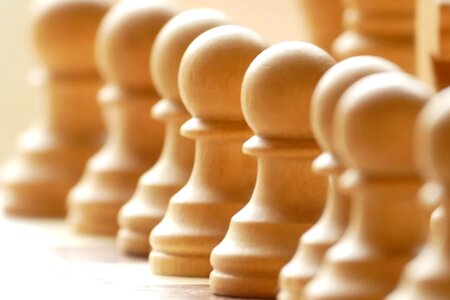 Board game chess game chess pieces photo