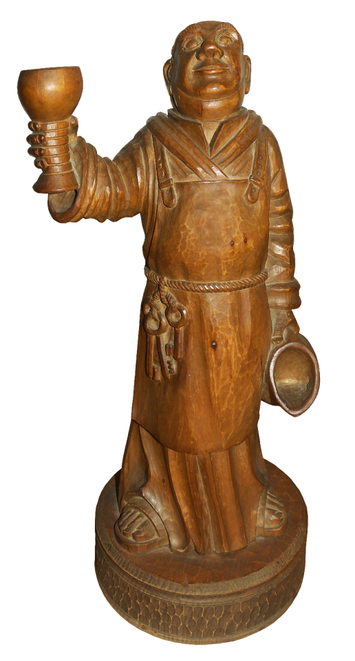 Holzfigur sculpture figure