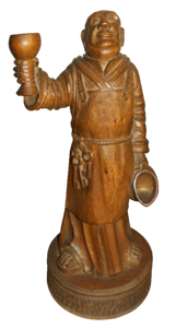 Holzfigur sculpture figure